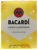 Bacardi Limon & Lemonade Cocktail (4x355ml)