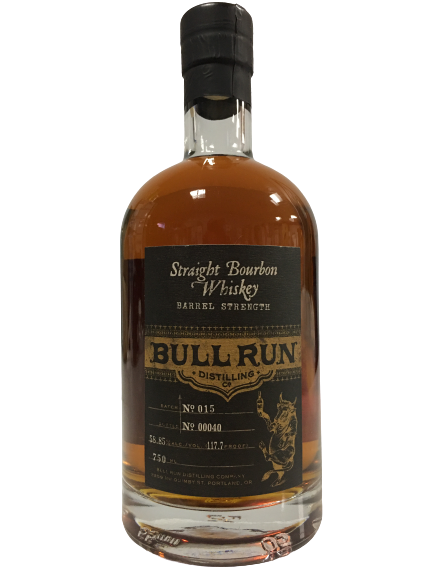Bull Run Barrel Strength Straight Bourbon (750ml)