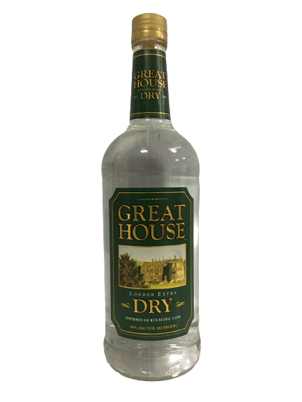 Great House London Extra Dry Gin (1L)