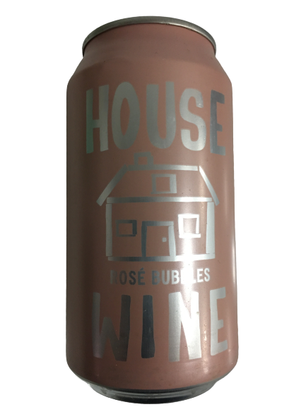 House Wine Rose Bubbles Sparkling Wine 375ml