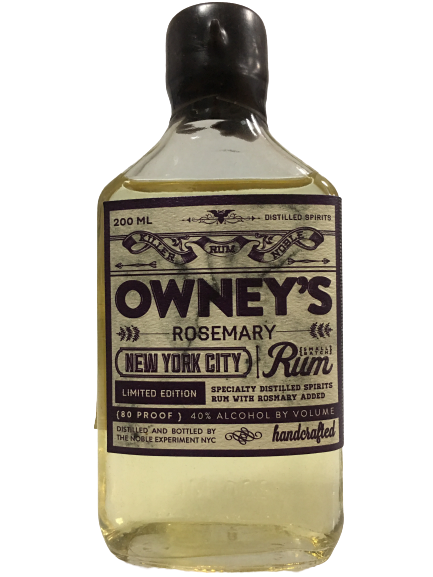 The Noble Experiment Owney's Rosemary Rum (200ml)